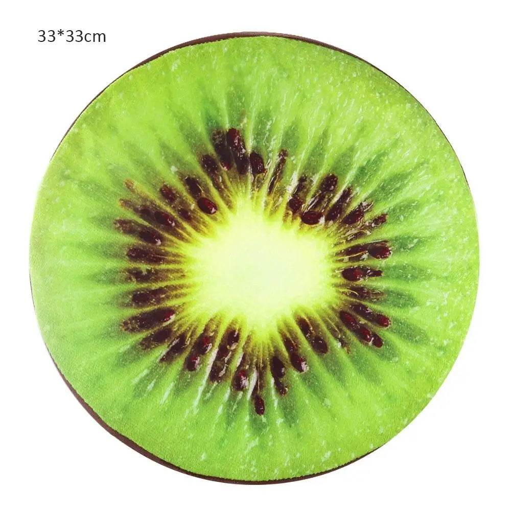 Round Chair Cushions Comfortable Seat Pads Funny Fruit Garden Dining Outdoor Pads - P12 Hub Europe
