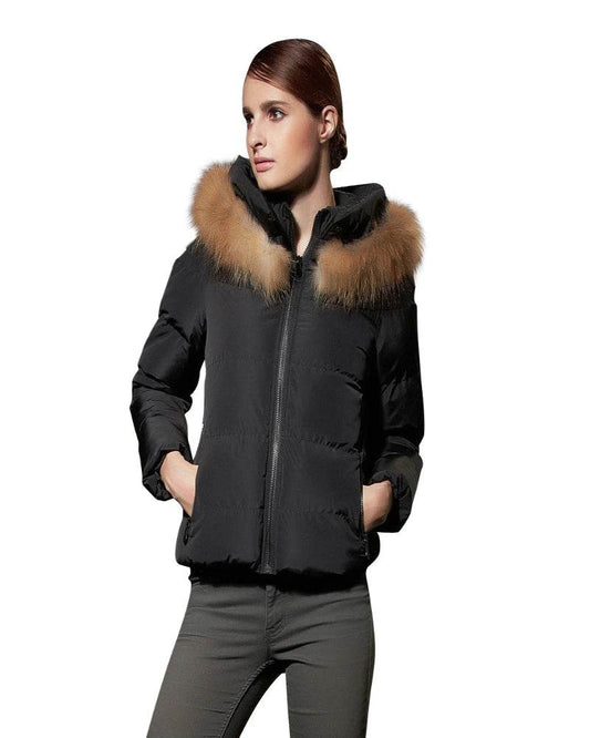 Fur Hooded Puffer - P12 Hub Europe