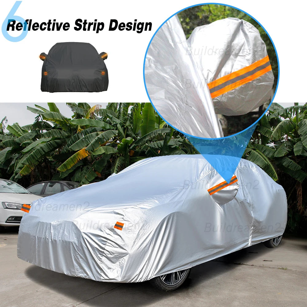 Full Car Cover SUV Sunproof Rain Snow Wind Dust Protection Cover For Lexus RX RX350 RX500h RX350h RX400h RX330 RX350L RX270