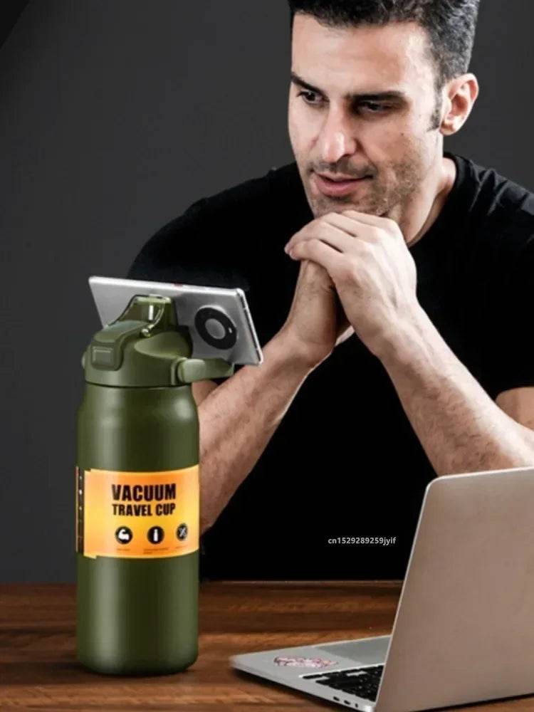Stainless Steel Sports Thermos - P12 Hub Europe