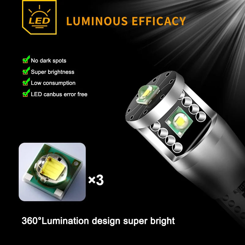 2x LED Parking Light Accessories Clearance Lamp For Peugeot 807 2002-2010 2003 2004 2005 2006 2007 2008 2009