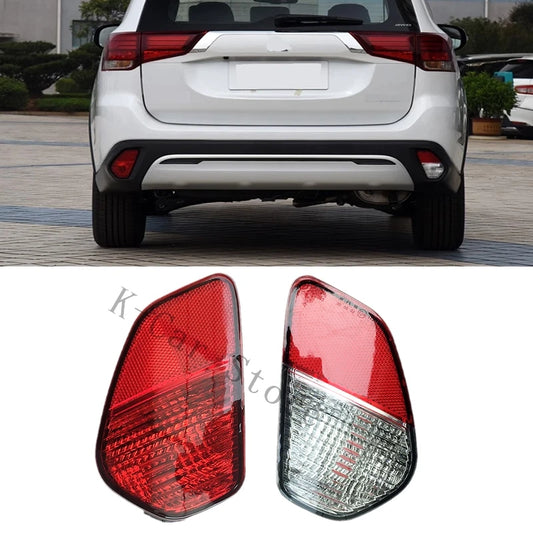 Car Rear Bumper Light Assembly For Mitsubishi Outlander 2016-2021  Fog Light Rear Tail Light Bumper Light With Bulb