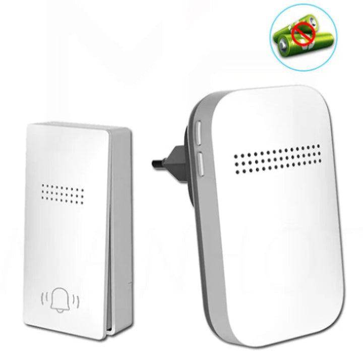 Wireless Doorbell | Self-Powered, 38 Ringtones, 150M Range - P12 Hub Europe