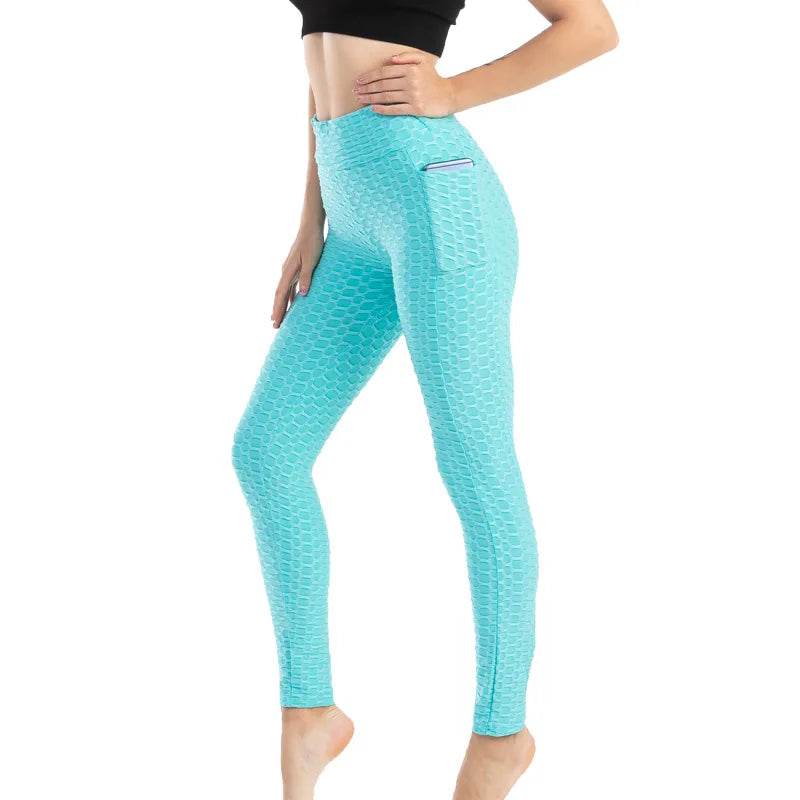 Women's Pocketed Bubble Leggings - P12 Hub Europe