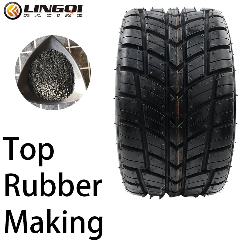 LYNNCHI Motorcycle 10x4.50-5 11x7.10-5 11x6.0-5 5 Inch Rubber Outer Tires Vacuum Tire For Go Kart ATV UTV Buggy Karting Parts