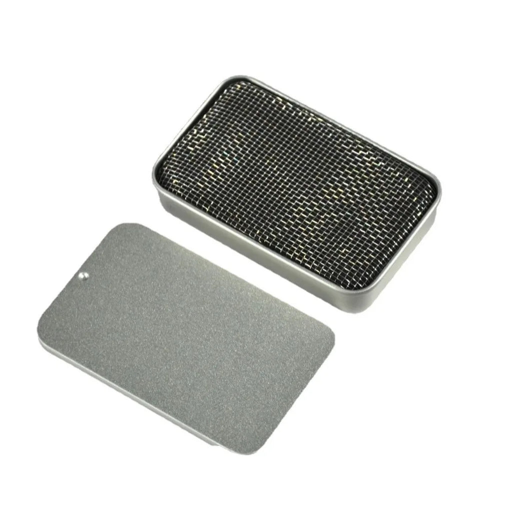 x1 Mini Alcohol Stove Island Stove Fully Burned Outdoors Windproof Outdoor Camping Portable BBQ Trigger Tool Furnace Accessories