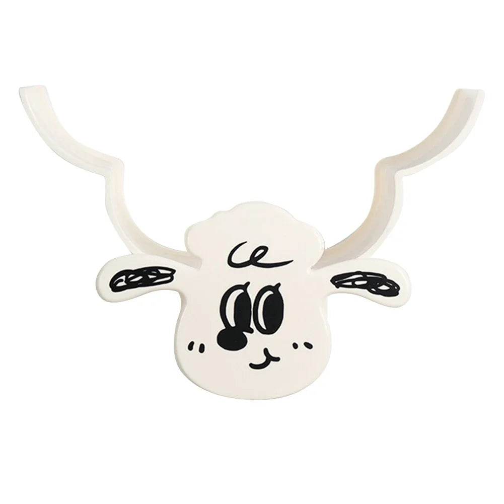 Wall Mounted Paper Storage & Organizer Sheep 7 Rolls Toilet Paper Stand Bathroom Decor Tissue Shelf Bathroom Decorative Hardware - P12 Hub Europe