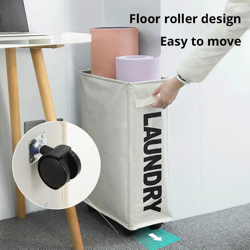 Slim Rolling Laundry Hamper - P12 Hub Europe