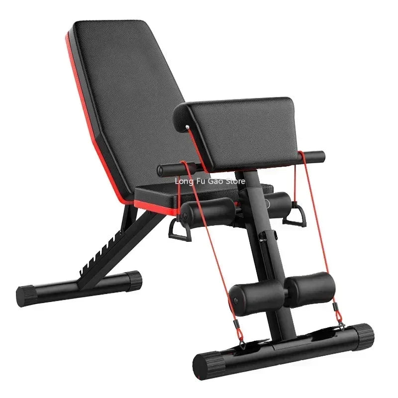 ABDOMINAL BENCH, ADJUSTABLE, MULTIFUNCTIONAL FOR MUSCULATION, HOME GYM