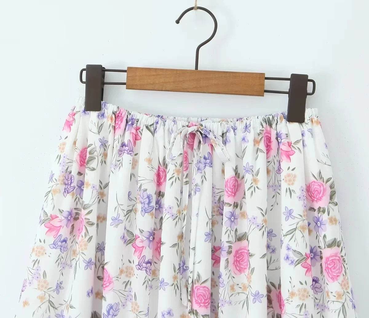 White Lace Beach Skirt Set - P12 Hub Europe