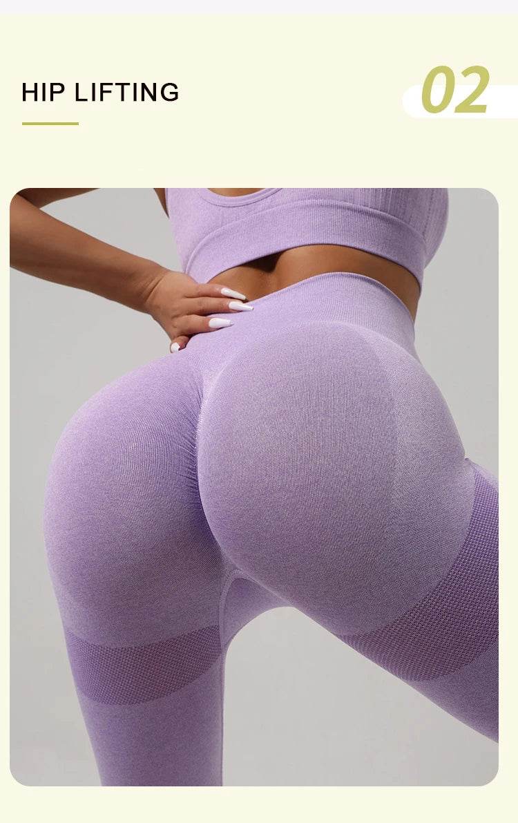 Mileegirl Seamless Gym Yoga Set - P12 Hub Europe