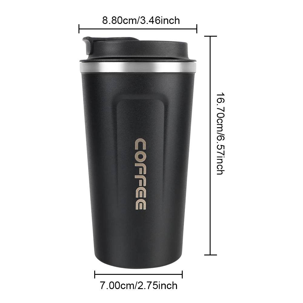 Leak-Proof Stainless Steel Travel Mug - P12 Hub Europe