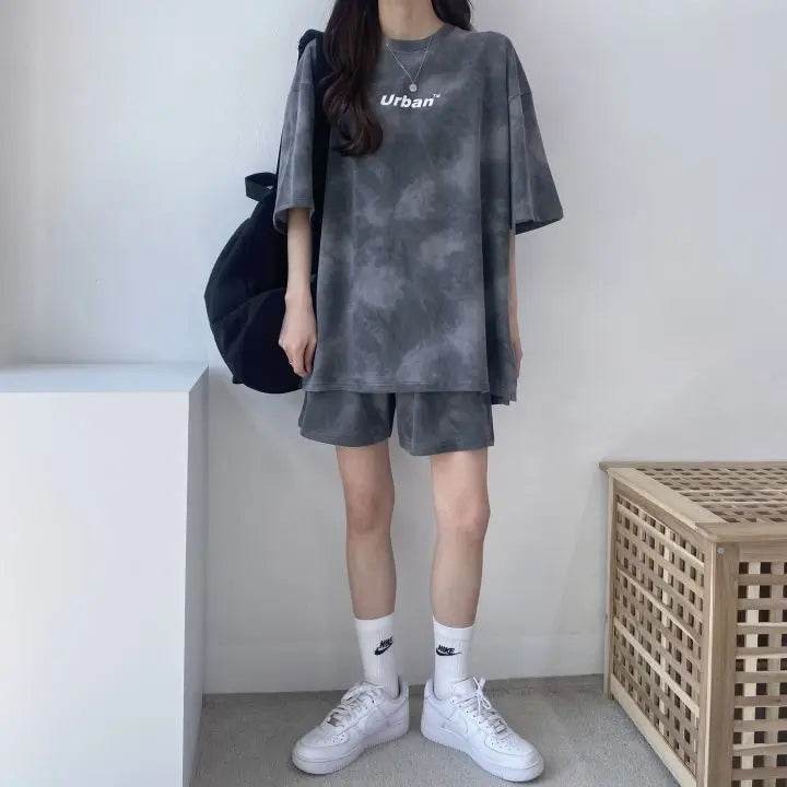 Summer Tie Dye Shorts Set - P12 Hub Europe