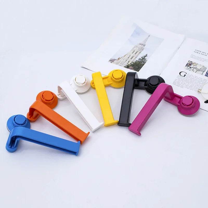 Suction Cup Toilet Paper Holder Wall Mount No Punching High Quality ABS Tissue Towel Roll Dispenser Bathroom Kitchen Accessories - P12 Hub Europe