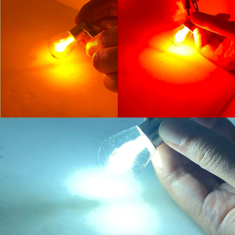 1pcs BA15S P21W 1156 Led Bulb 1157 BAY15D P21/5W R5W R10W Car Brake Lights 18SMD 3030 Chips DRL Turn Signal Lamp Super Bright