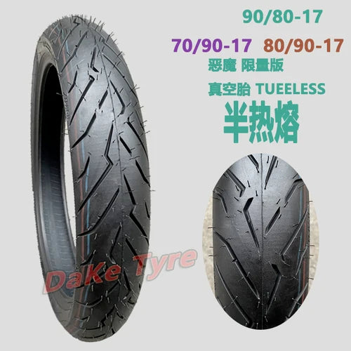 130/80-17 100/70-17 90/80 70 100 120/70-17 Is Applicable To SOCO Quick TS TC MAX Electric Motorcycle Tire Vacuum Tire