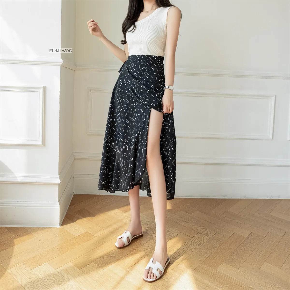 Women's Floral Lace-Up Dress - P12 Hub Europe