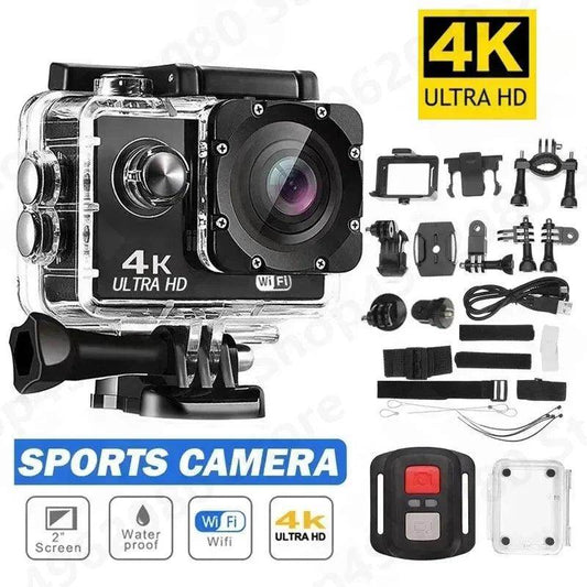 Action Camera 4K Ultra HD Waterproof with WiFi - P12 Hub Europe