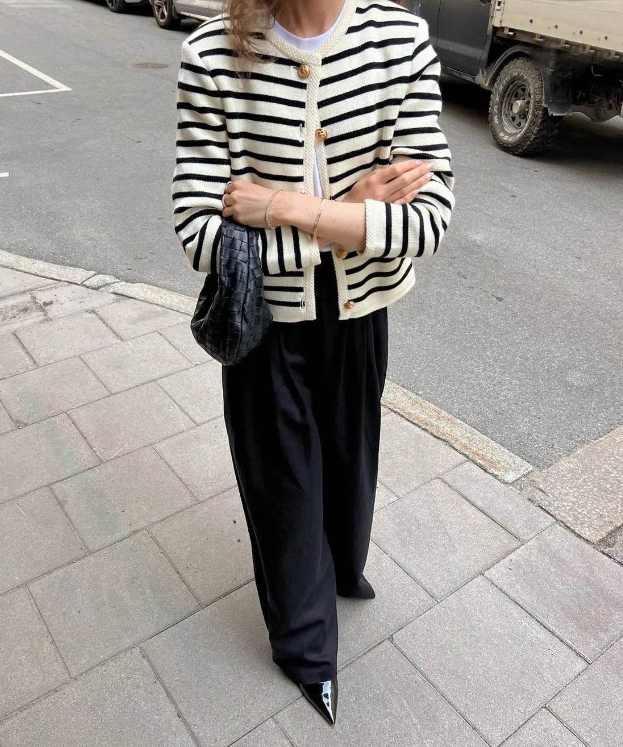 Tossy Zebra Knit Shorts Set - P12 Hub Europe