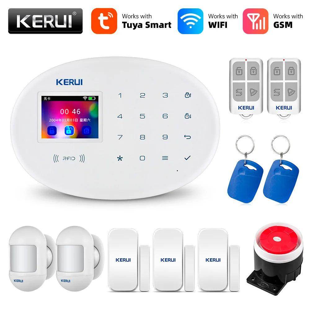 GSM WiFi Alarm | Tuya, Alexa | Home Security, RFID - P12 Hub Europe