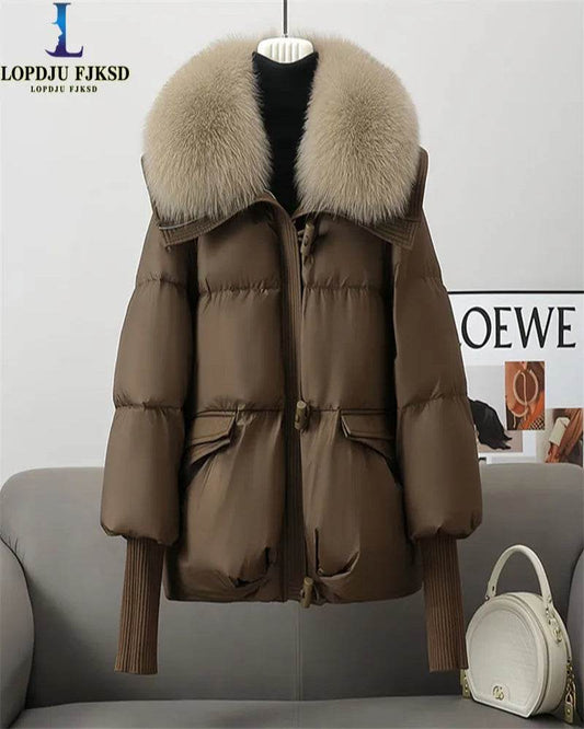 Korean Fur Collar Parka - P12 Hub Europe