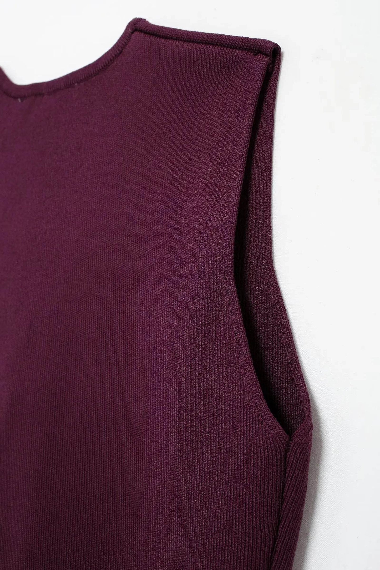 Wine Red Knit Skirt - P12 Hub Europe