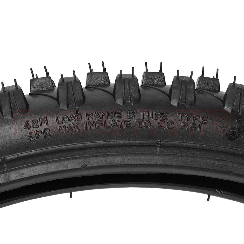Motorcycle 19" 70/100-19 Rear Tire Tube Pit Bike 125/150cc for Apollo TTR125 KX100 CR80 YZ85 Dirt Pit Bike