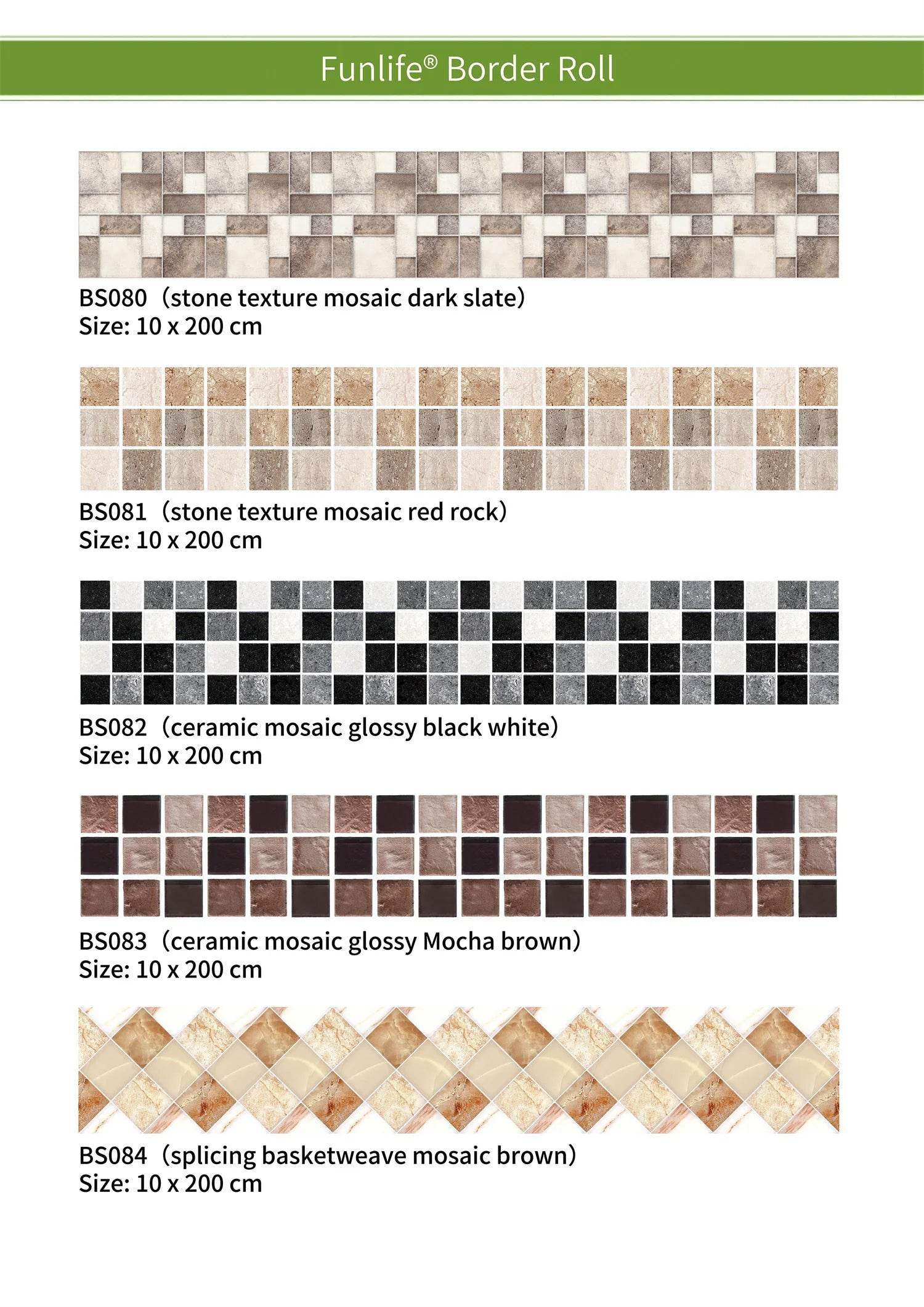 41 Styles Baseboard Stickers Waterproof Peel & Stick Waistline Wall Sticker Floor Border Sticker For Kitchen Bathroom 10x200cm - P12 Hub Europe