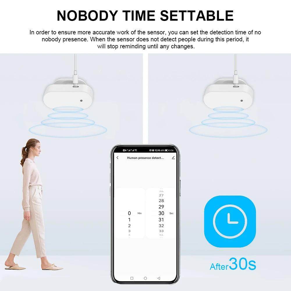 WiFi Human Presence Detector, 24GHz Radar Sensor | Smart Motion - P12 Hub Europe