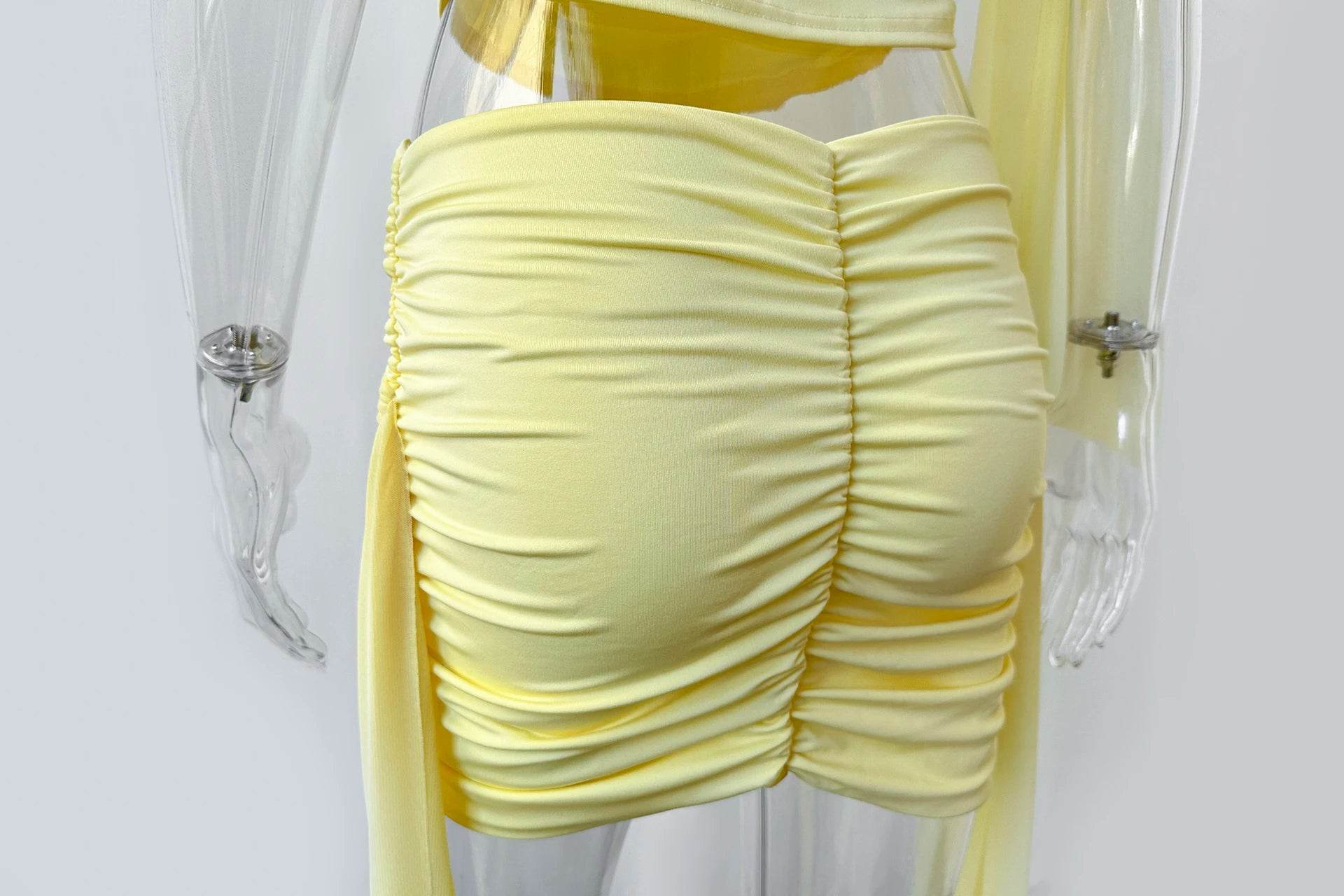 Elegant Pleated Beach Skirt Set - P12 Hub Europe