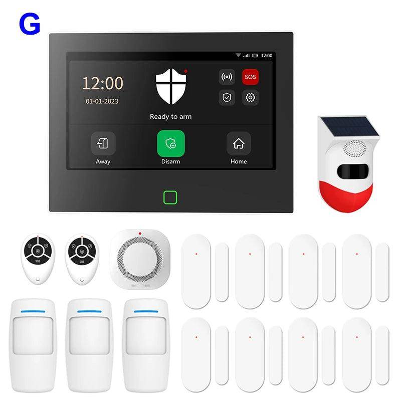 Alarm 7 Inch 4G WiFi Tuya - P12 Hub Europe