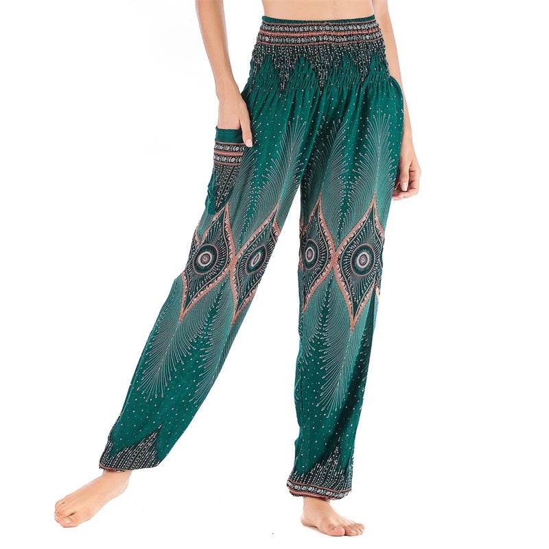 Boho Hippie Harem Yoga Pants - P12 Hub Europe