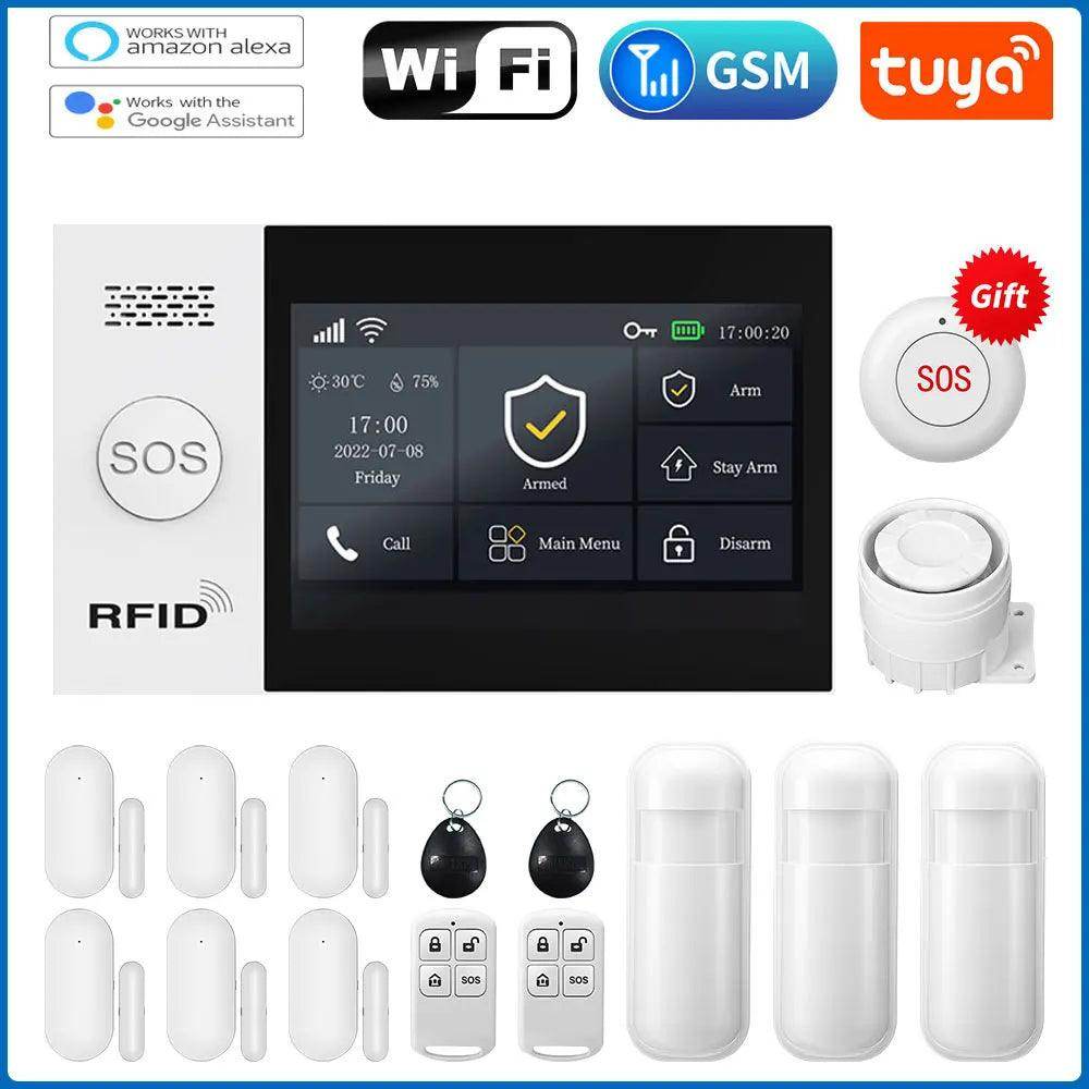 Alarm Smart Tuya WiFi GSM 4G - P12 Hub Europe