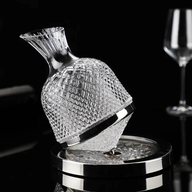 High-grade crystal glass red wine decanter household dispenserEuropean red wine jug wine personality jug set - P12 Hub Europe