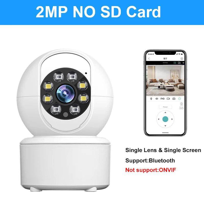 Baby Monitor 3MP WiFi Bluetooth , Auto Track, Color Night - P12 Hub Europe