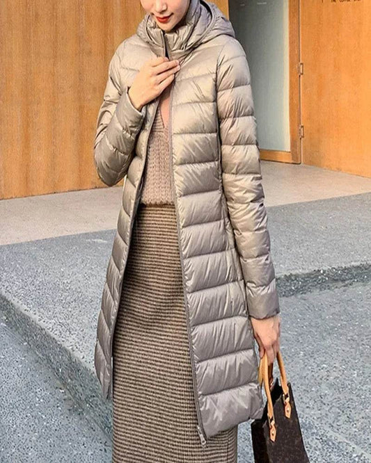 Slim Long Warm Down Puffer - P12 Hub Europe