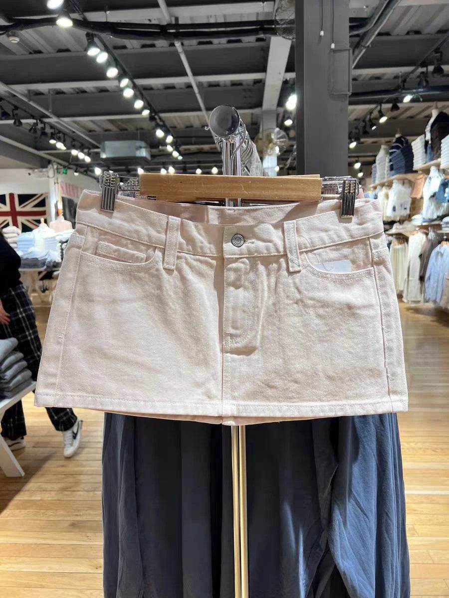 Women's Vintage Denim Mini Skirt - P12 Hub Europe