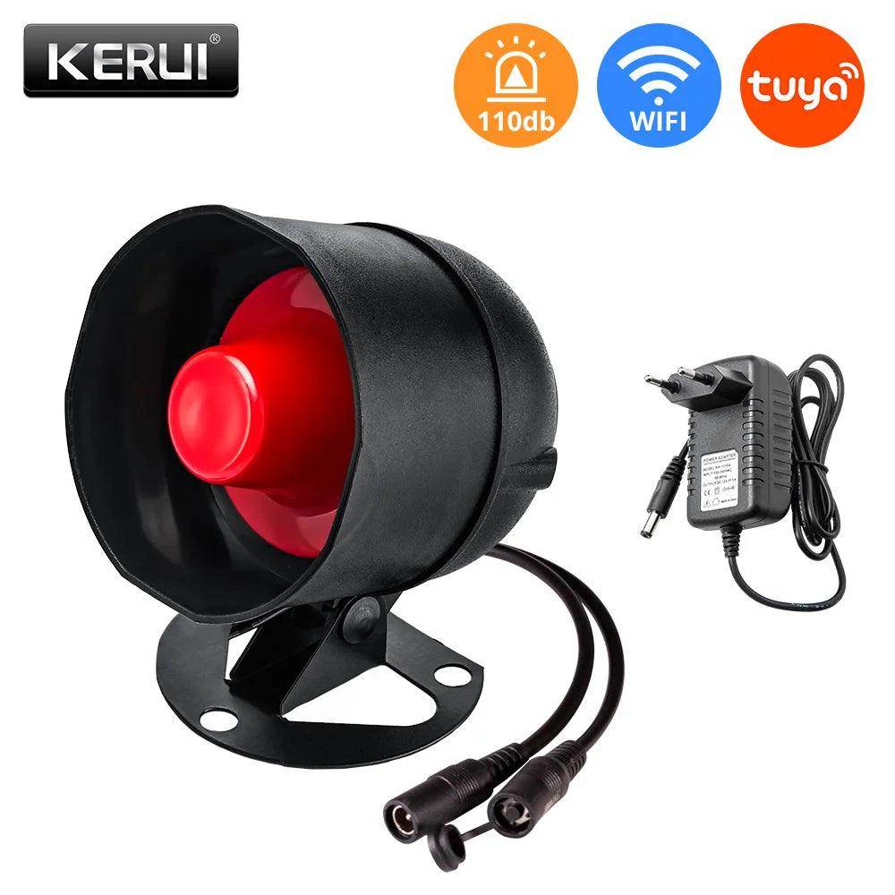 Alarm KERUI WiFi Smart 110dB - P12 Hub Europe