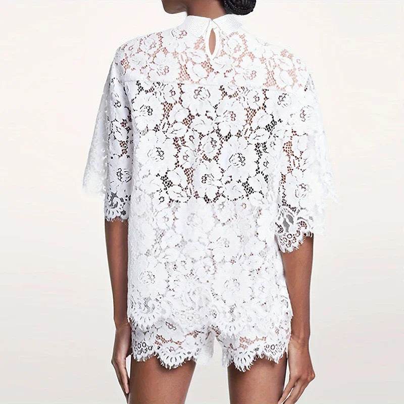 Sexy Crochet Shorts Suit Women - P12 Hub Europe