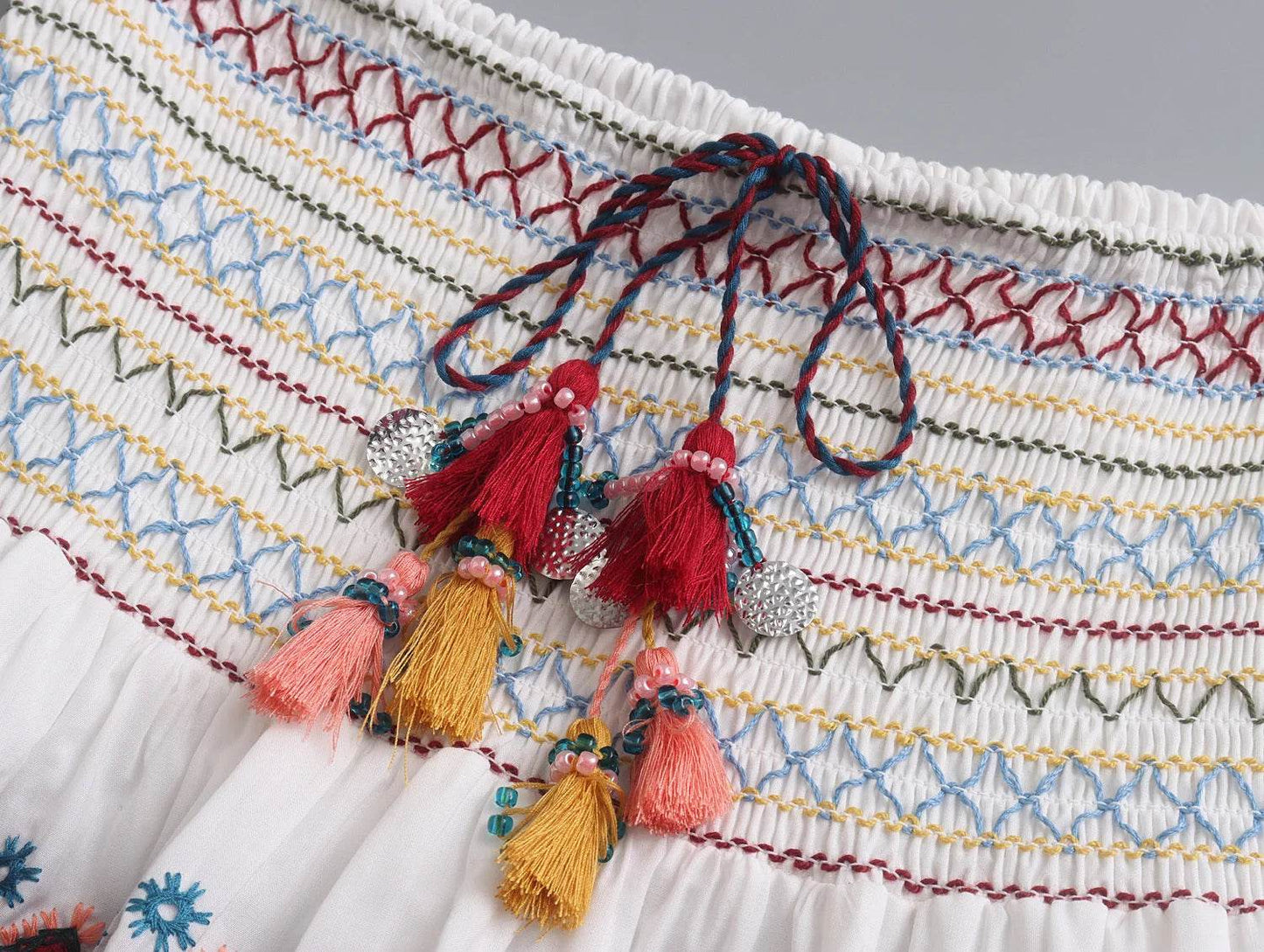 Ethnic Embroidered Top Skirt Set - P12 Hub Europe