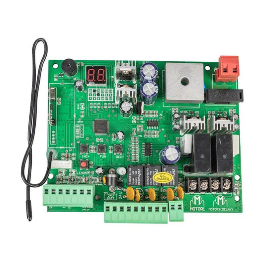 24V Swing Gate Motor Control Board | EGA-10, 150 Remotes, Delay, Soft Start - P12 Hub Europe
