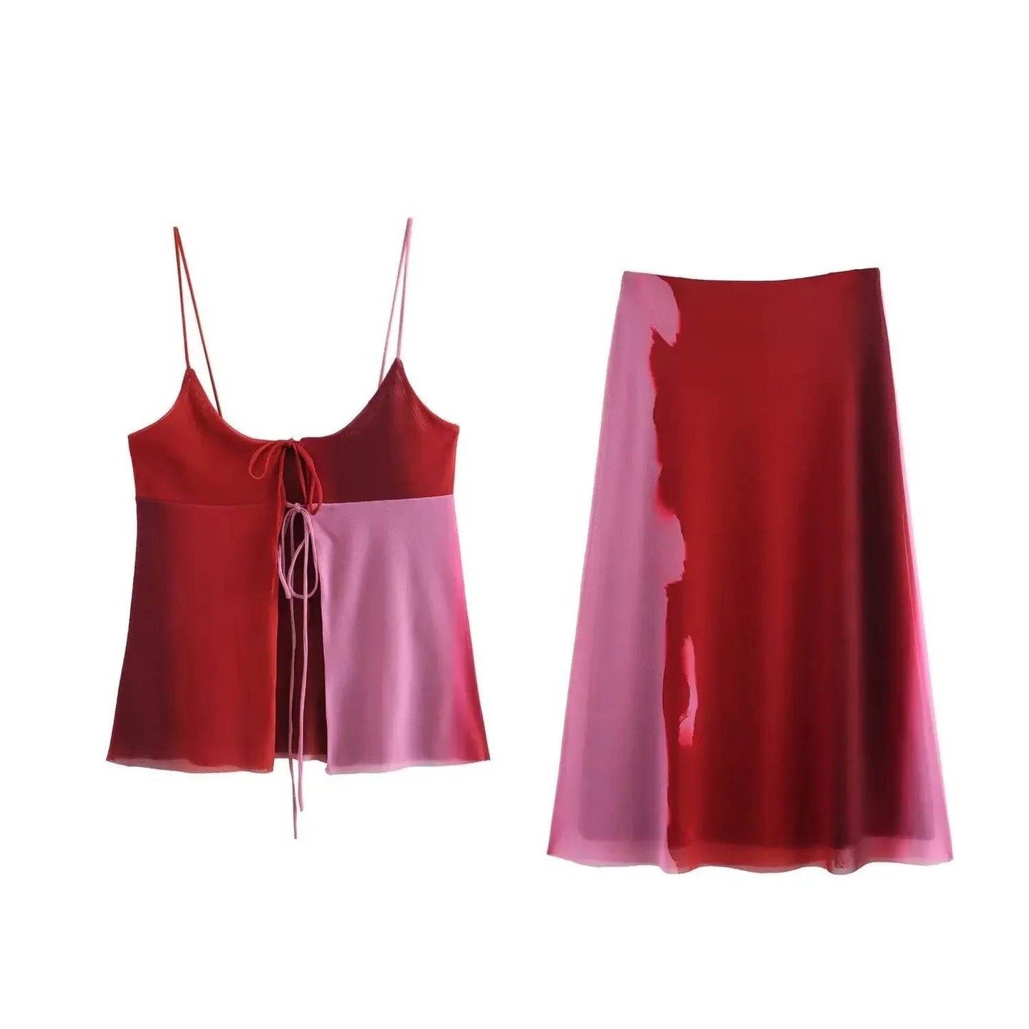 Vintage Printed Skirt Set - P12 Hub Europe