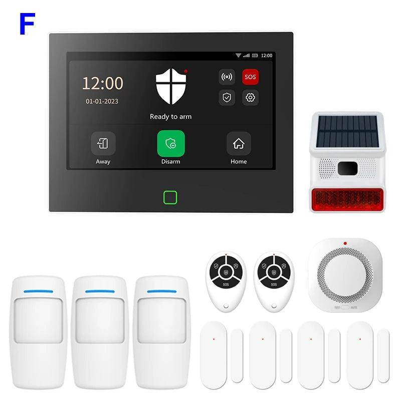 Alarm 7 Inch 4G WiFi Tuya - P12 Hub Europe
