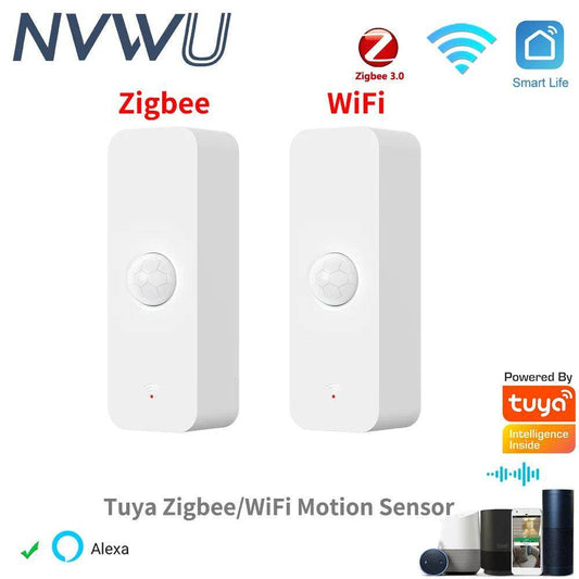 PIR Motion Sensor WiFi/Zigbee | Alexa, Google, Smart Life - P12 Hub Europe