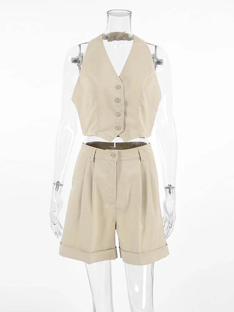 Women office shorts suit - P12 Hub Europe
