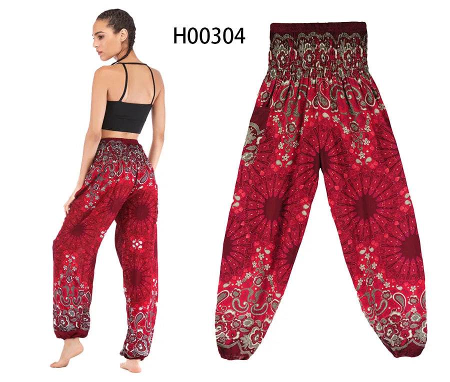Boho Hippie Harem Yoga Pants - P12 Hub Europe