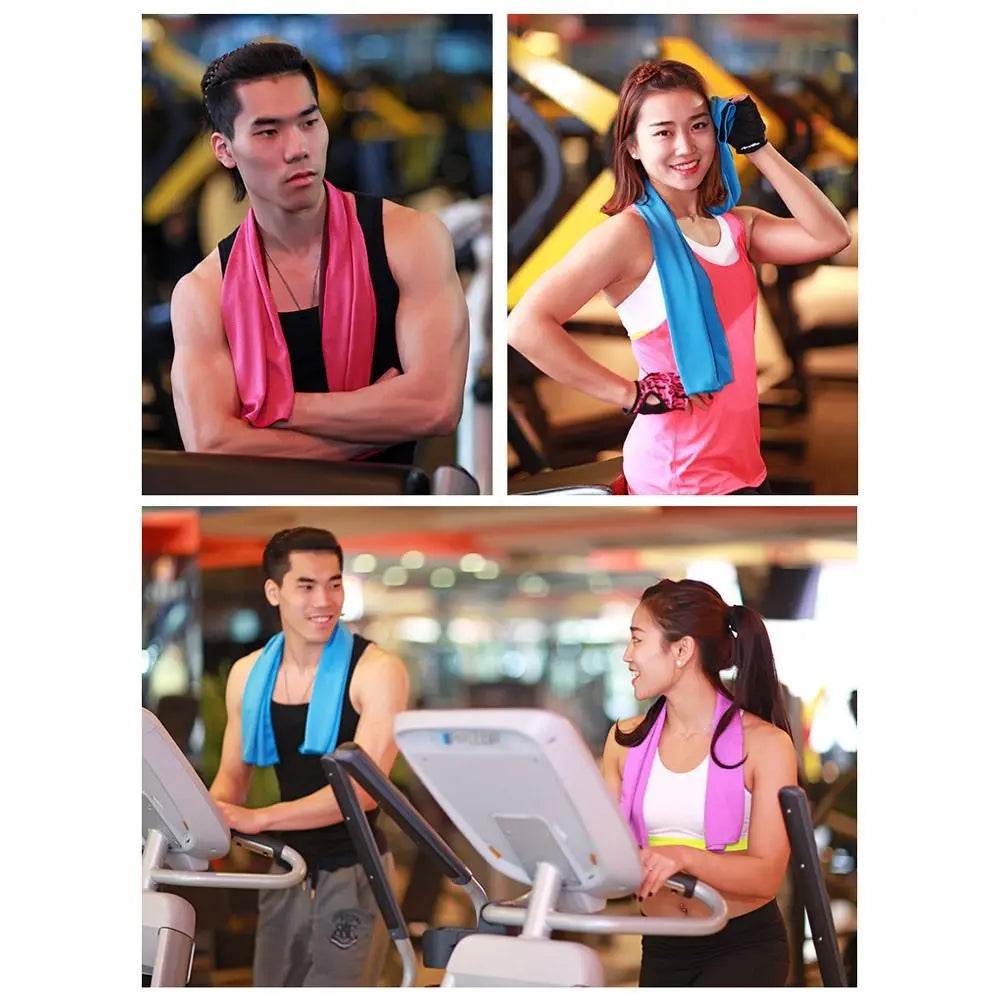 Summer Quick Dry Fitness Cool Towel Sports Cooling Ice Towel Portable Ice Towel Absorbent Quick Dry Cool Towel EVA Boxed - P12 Hub Europe