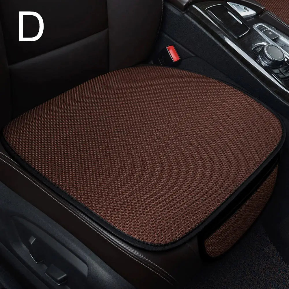 50x53cm Car Summer Cool Ice Silk Seat Cushion Anti Slip Breathable Ventilation Mesh Fabric Universal Car Seat Cooling Pad