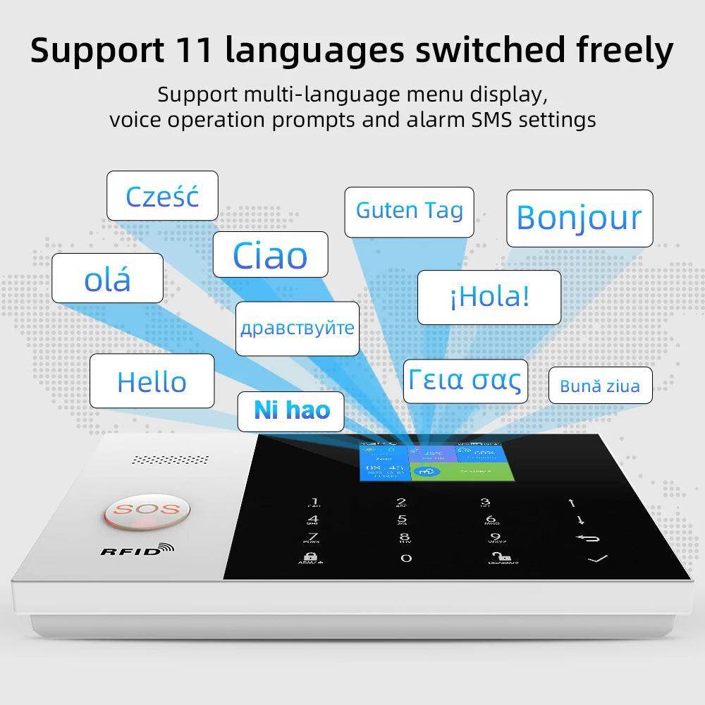 Alarm Smart Yaosheng PG105 WiFi GSM - P12 Hub Europe