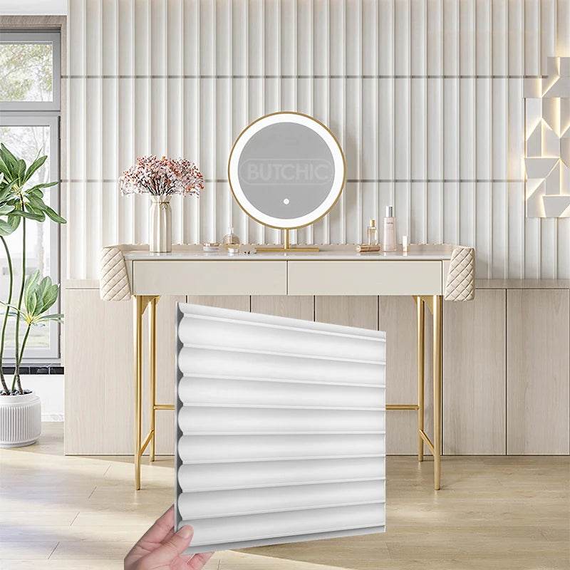 30x30cm 3D three-dimensional wall sticker decorative living room wallpaper mural waterproof 3D wall panel mold bathroom kitchen - P12 Hub Europe